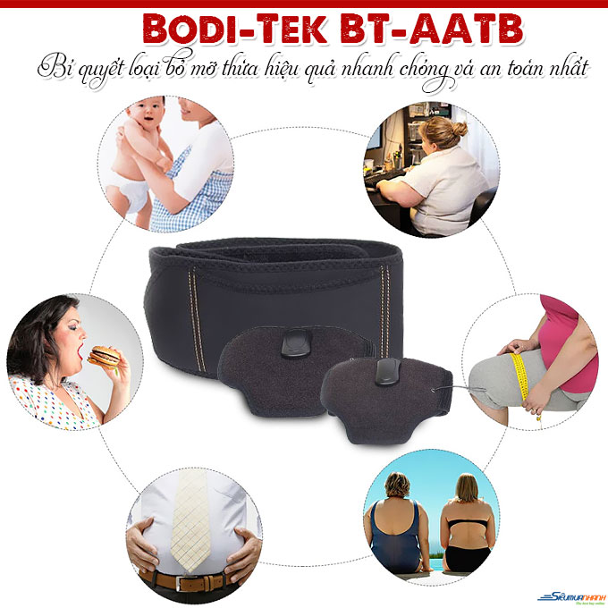  Đai massage bụng và cánh tay BodiTek BT-AATB